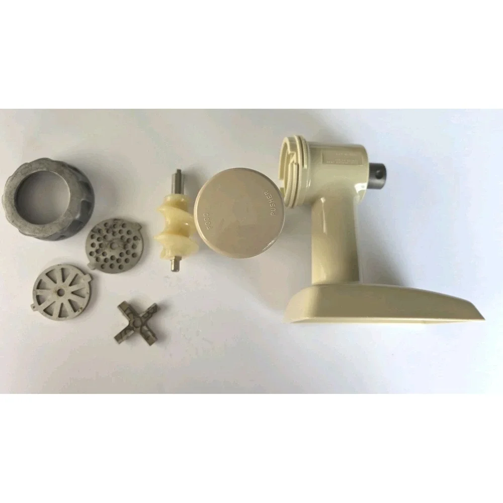 OSTER REGENCY Kitchen Center MEAT GRINDER HEAD ASSEMBLY COMPLETE Blades Auger